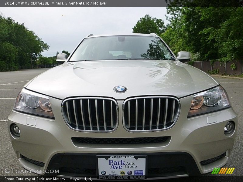 Mineral Silver Metallic / Mojave 2014 BMW X3 xDrive28i