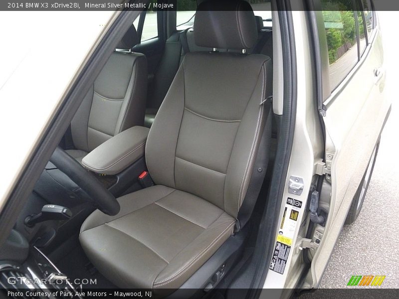 Mineral Silver Metallic / Mojave 2014 BMW X3 xDrive28i