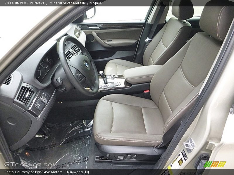 Mineral Silver Metallic / Mojave 2014 BMW X3 xDrive28i