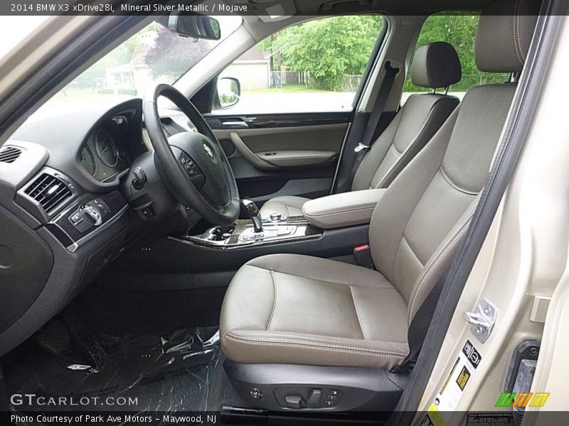 Mineral Silver Metallic / Mojave 2014 BMW X3 xDrive28i
