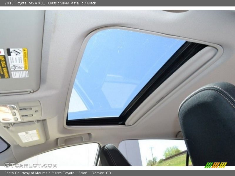 Classic Silver Metallic / Black 2015 Toyota RAV4 XLE