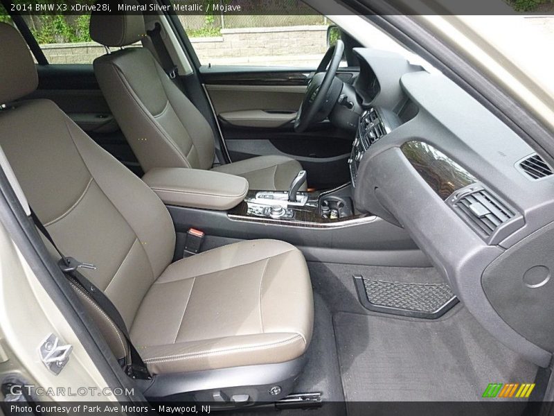 Mineral Silver Metallic / Mojave 2014 BMW X3 xDrive28i