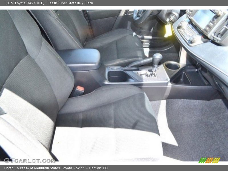 Classic Silver Metallic / Black 2015 Toyota RAV4 XLE