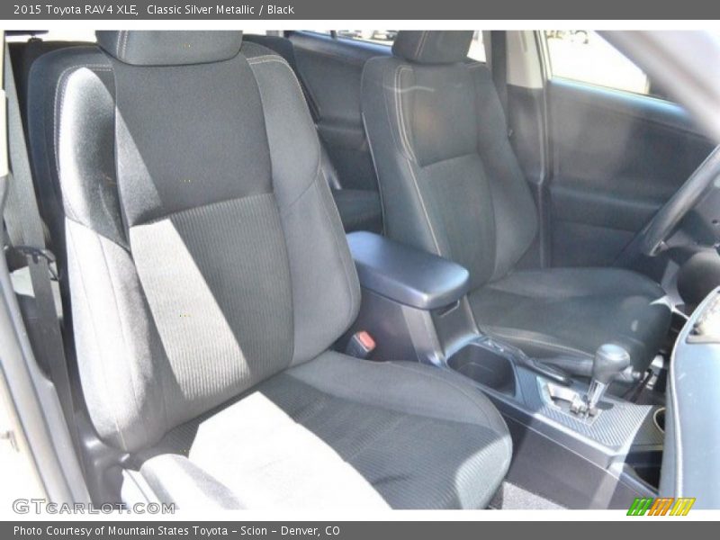 Classic Silver Metallic / Black 2015 Toyota RAV4 XLE