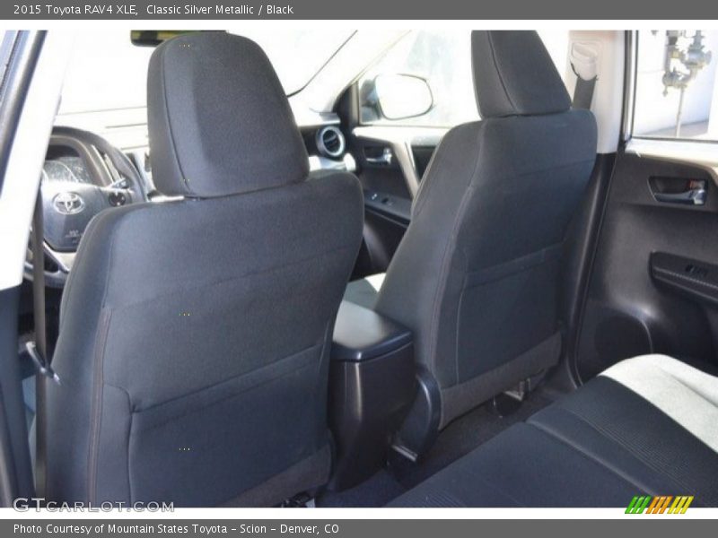 Classic Silver Metallic / Black 2015 Toyota RAV4 XLE