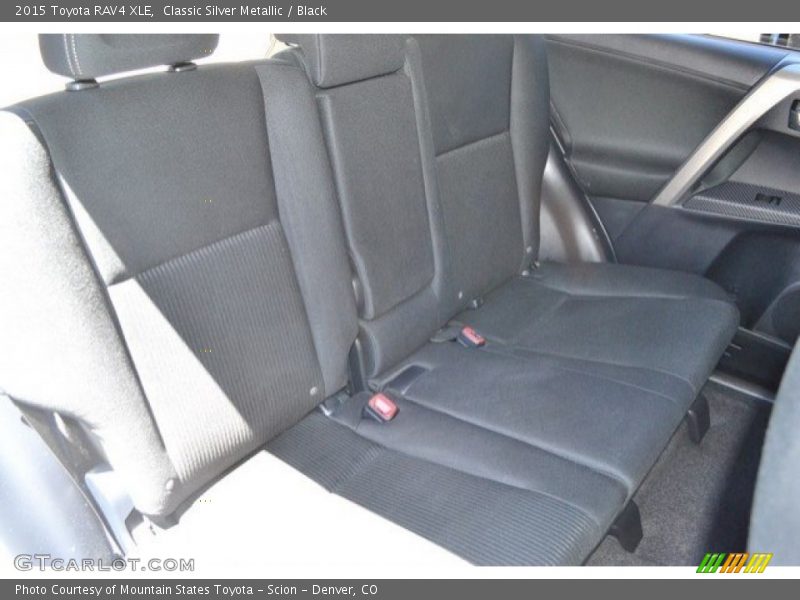 Classic Silver Metallic / Black 2015 Toyota RAV4 XLE