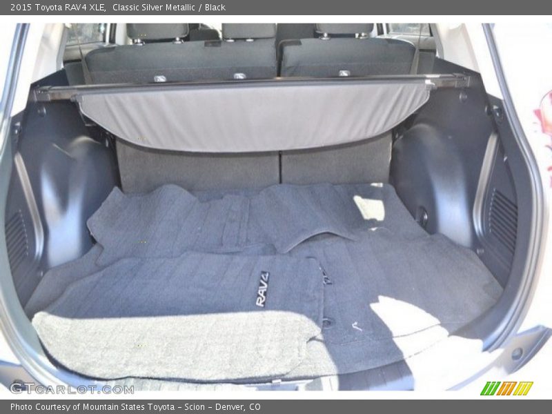 Classic Silver Metallic / Black 2015 Toyota RAV4 XLE