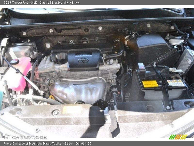 Classic Silver Metallic / Black 2015 Toyota RAV4 XLE