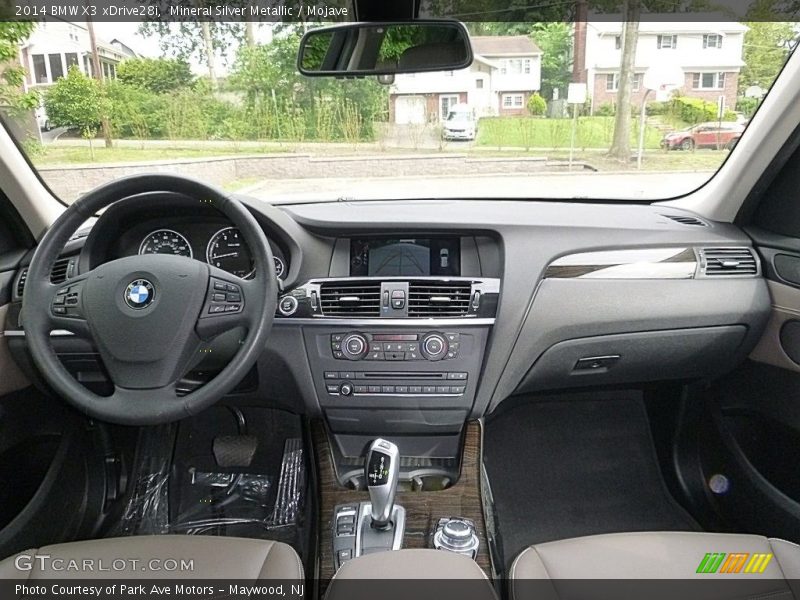Mineral Silver Metallic / Mojave 2014 BMW X3 xDrive28i