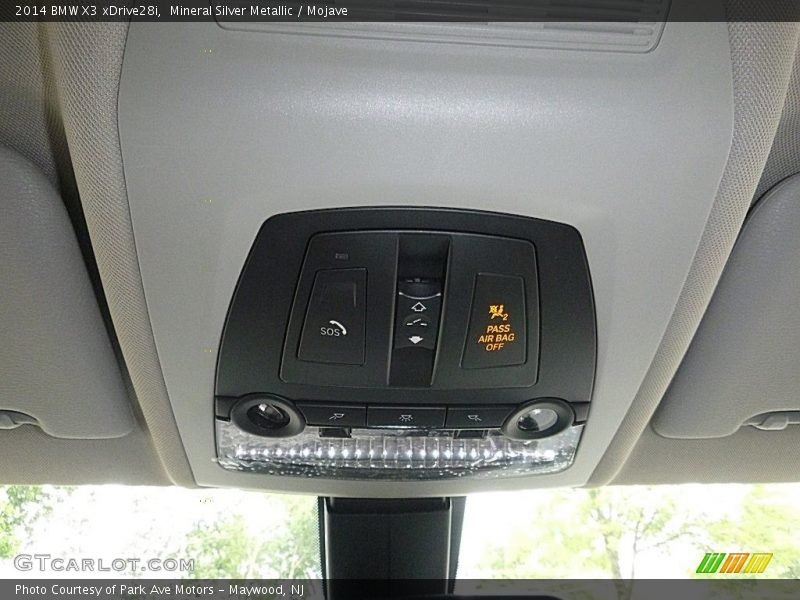 Mineral Silver Metallic / Mojave 2014 BMW X3 xDrive28i