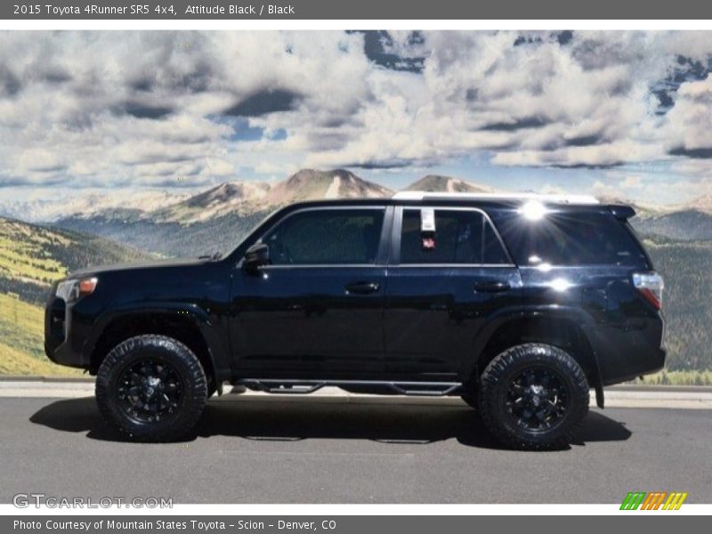 Attitude Black / Black 2015 Toyota 4Runner SR5 4x4