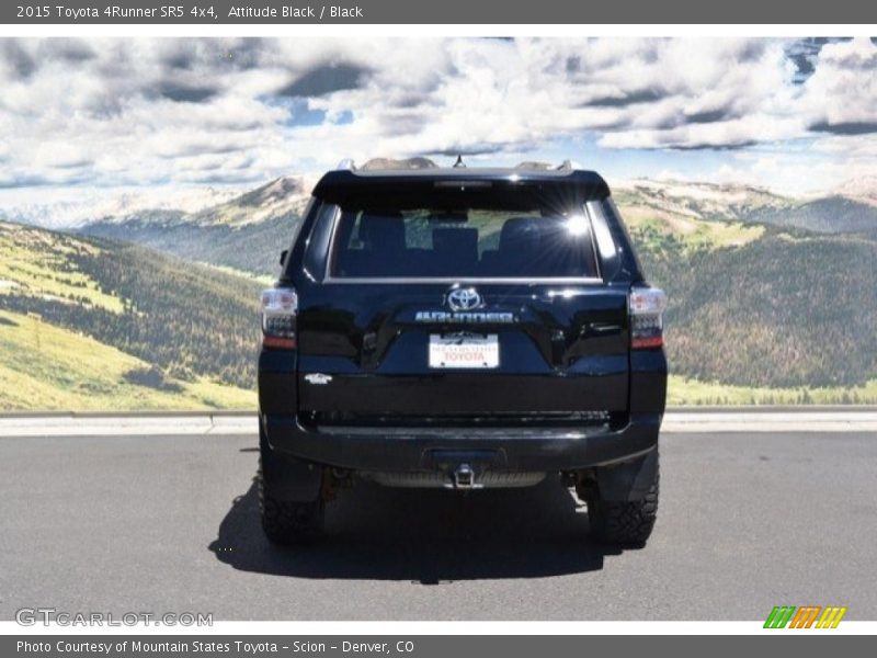 Attitude Black / Black 2015 Toyota 4Runner SR5 4x4