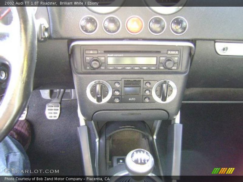 Brilliant White / Ebony 2002 Audi TT 1.8T Roadster