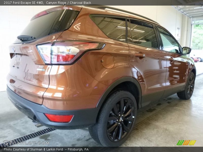 Canyon Ridge / Charcoal Black 2017 Ford Escape SE 4WD