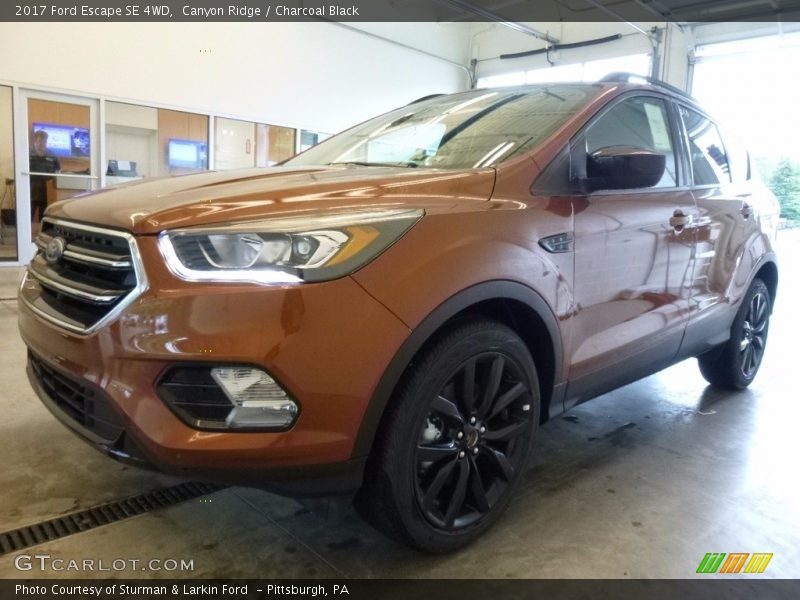 Canyon Ridge / Charcoal Black 2017 Ford Escape SE 4WD