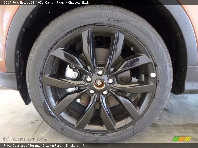 Canyon Ridge / Charcoal Black 2017 Ford Escape SE 4WD