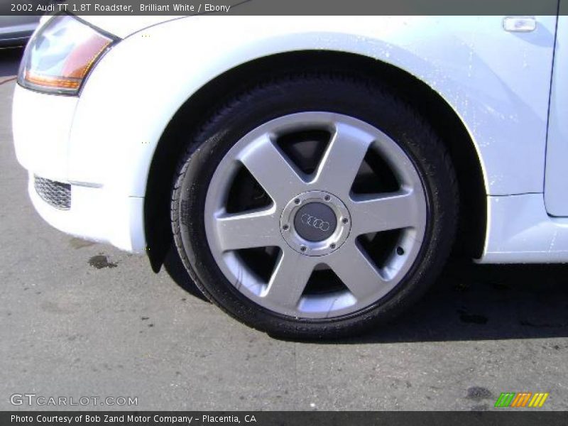 Brilliant White / Ebony 2002 Audi TT 1.8T Roadster