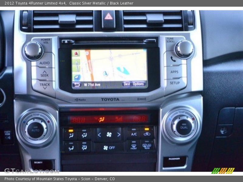Classic Silver Metallic / Black Leather 2012 Toyota 4Runner Limited 4x4