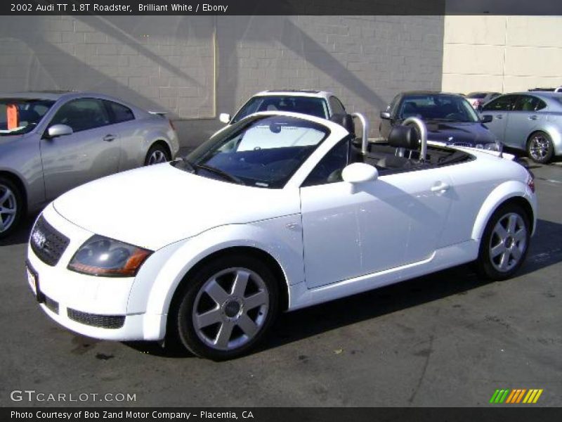 Brilliant White / Ebony 2002 Audi TT 1.8T Roadster