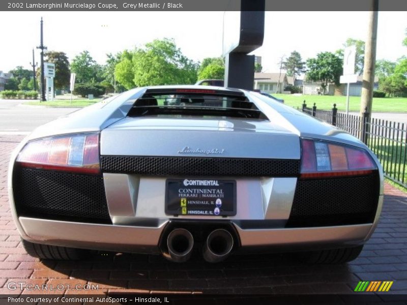 Grey Metallic / Black 2002 Lamborghini Murcielago Coupe