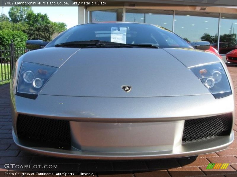 Grey Metallic / Black 2002 Lamborghini Murcielago Coupe
