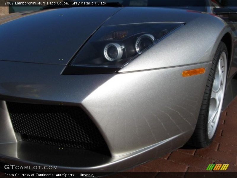 Grey Metallic / Black 2002 Lamborghini Murcielago Coupe