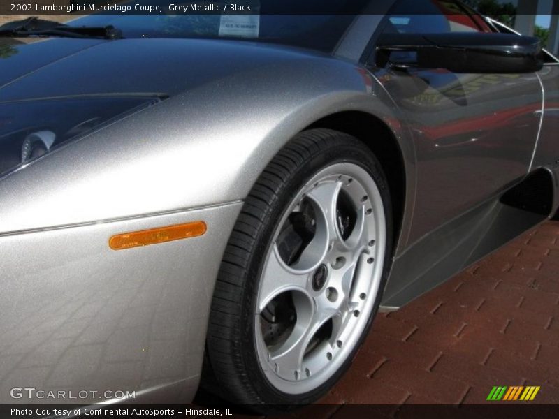 Grey Metallic / Black 2002 Lamborghini Murcielago Coupe