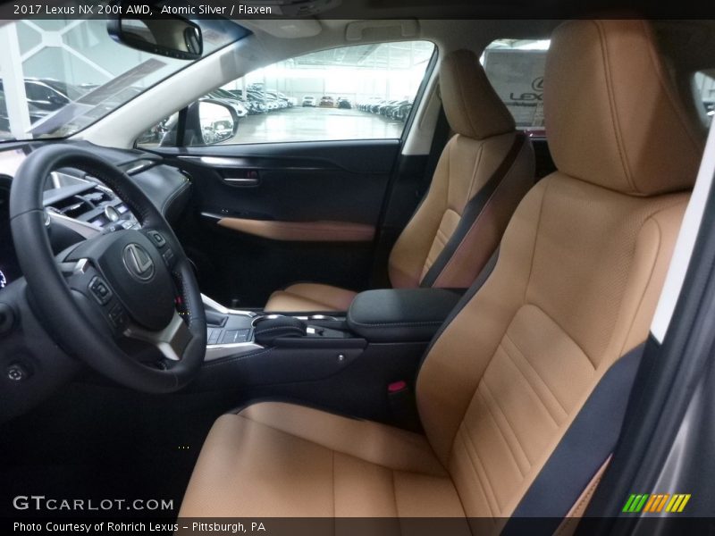 Atomic Silver / Flaxen 2017 Lexus NX 200t AWD