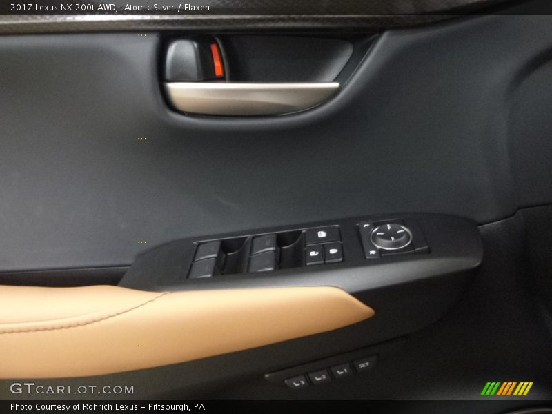 Atomic Silver / Flaxen 2017 Lexus NX 200t AWD