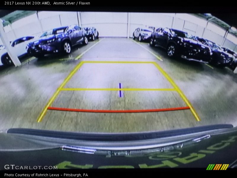 Atomic Silver / Flaxen 2017 Lexus NX 200t AWD