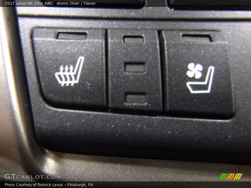 Atomic Silver / Flaxen 2017 Lexus NX 200t AWD