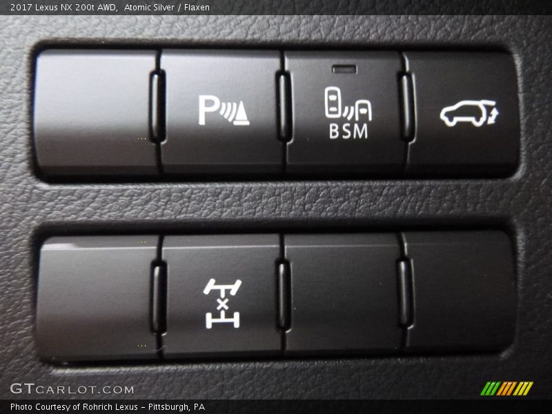 Atomic Silver / Flaxen 2017 Lexus NX 200t AWD