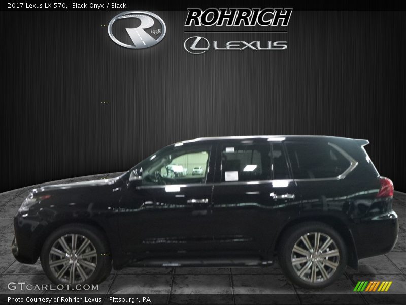 Black Onyx / Black 2017 Lexus LX 570