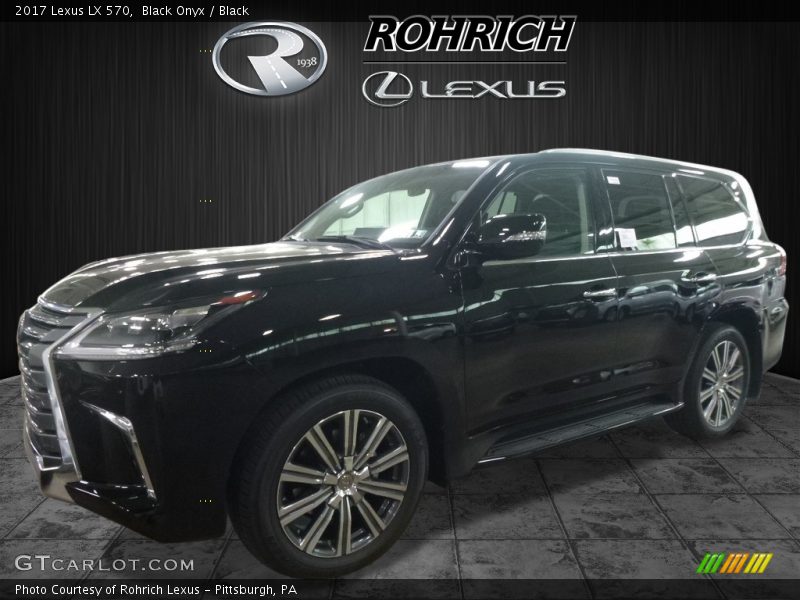 Black Onyx / Black 2017 Lexus LX 570