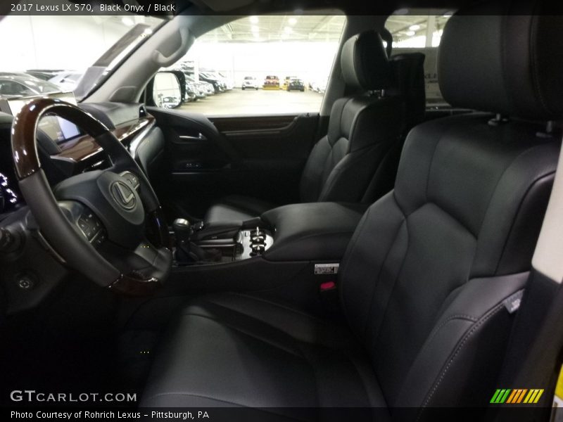 Black Onyx / Black 2017 Lexus LX 570