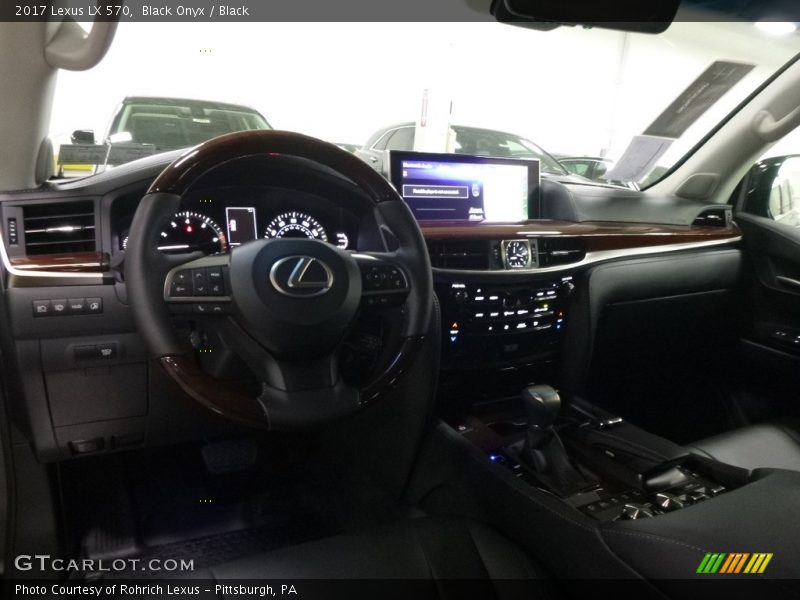 Black Onyx / Black 2017 Lexus LX 570