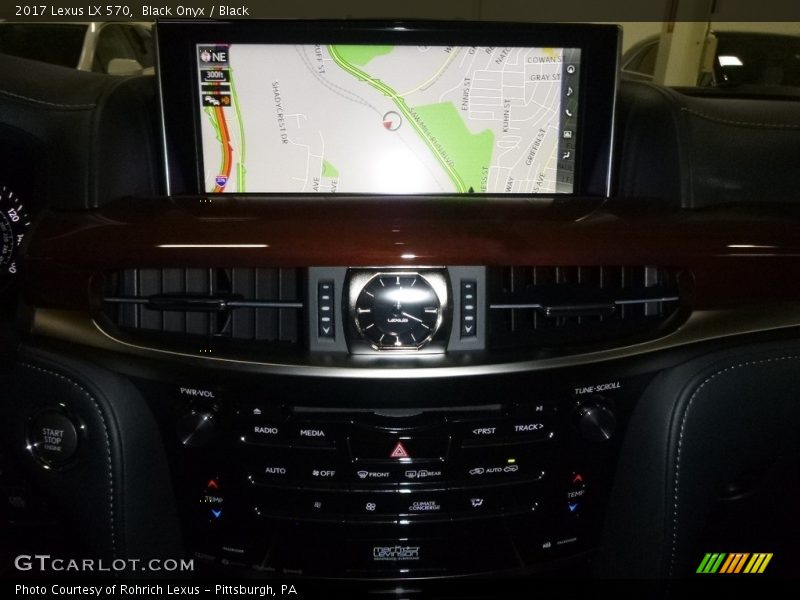 Black Onyx / Black 2017 Lexus LX 570
