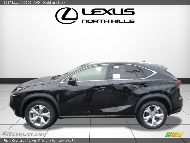 Obsidian / Black 2017 Lexus NX 200t AWD