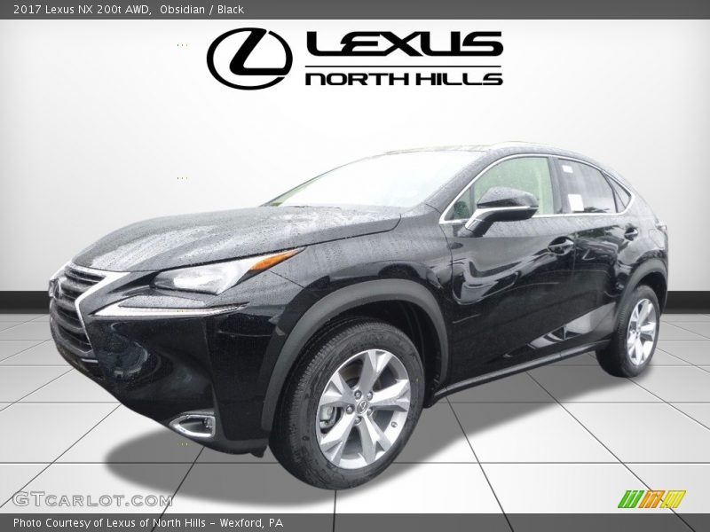 Obsidian / Black 2017 Lexus NX 200t AWD