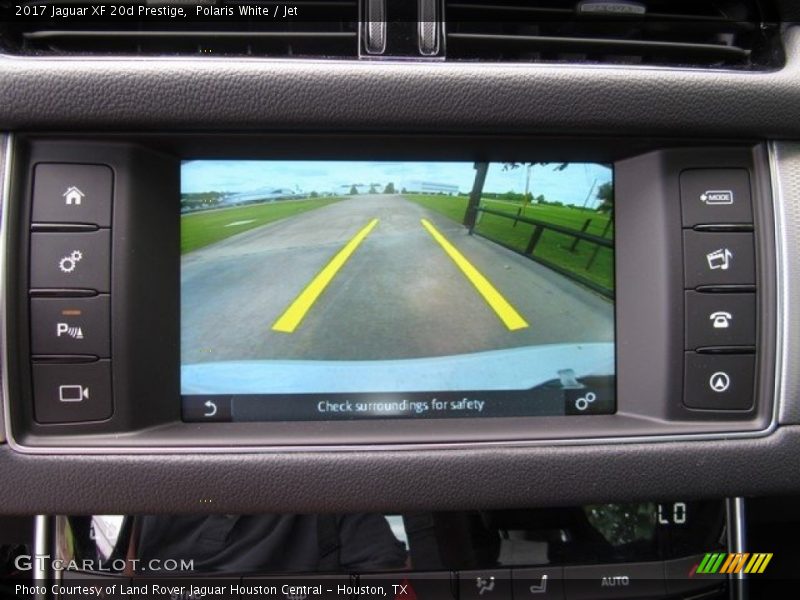 Polaris White / Jet 2017 Jaguar XF 20d Prestige