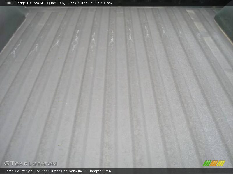 Black / Medium Slate Gray 2005 Dodge Dakota SLT Quad Cab