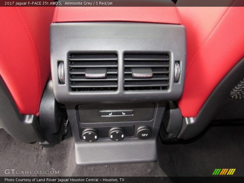 Ammonite Grey / S Red/Jet 2017 Jaguar F-PACE 35t AWD S