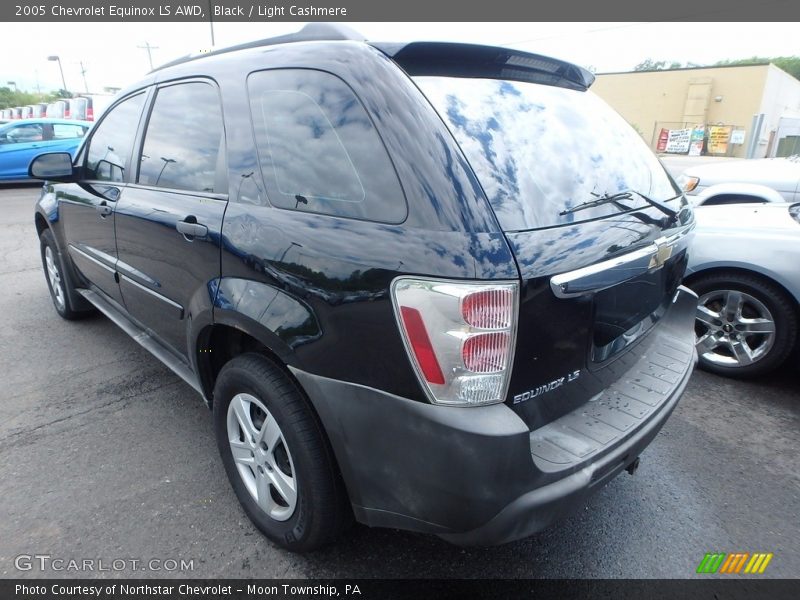 Black / Light Cashmere 2005 Chevrolet Equinox LS AWD