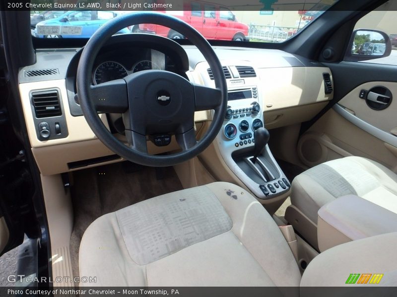 Black / Light Cashmere 2005 Chevrolet Equinox LS AWD
