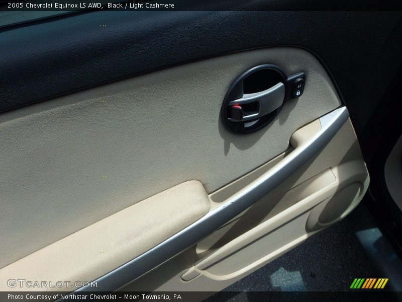 Black / Light Cashmere 2005 Chevrolet Equinox LS AWD