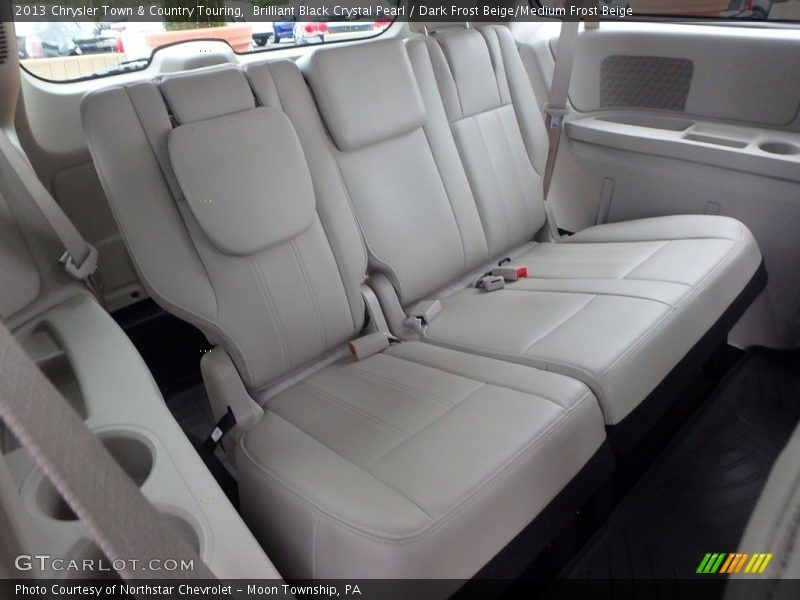Brilliant Black Crystal Pearl / Dark Frost Beige/Medium Frost Beige 2013 Chrysler Town & Country Touring