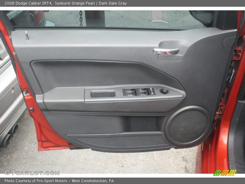 Sunburst Orange Pearl / Dark Slate Gray 2008 Dodge Caliber SRT4