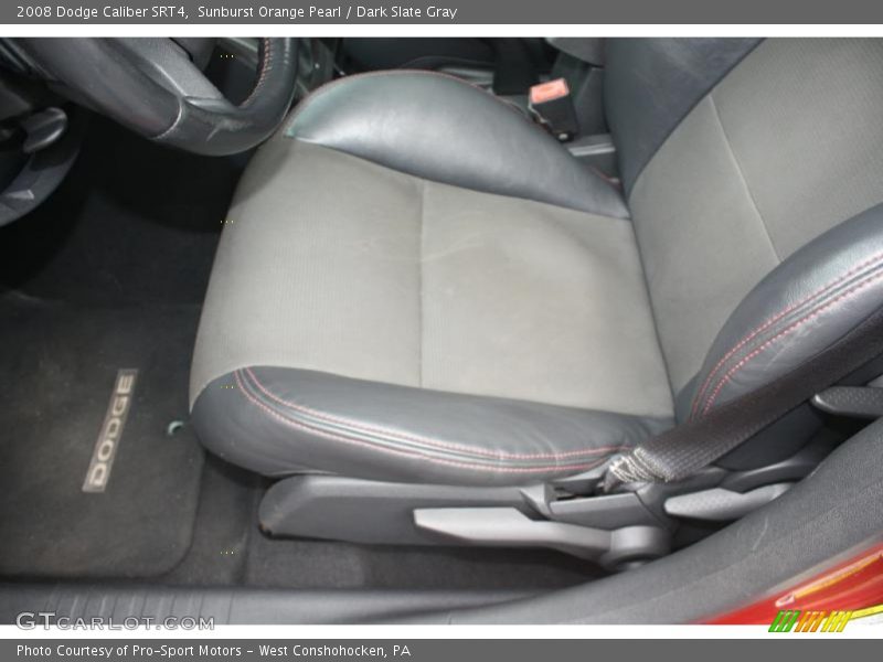 Sunburst Orange Pearl / Dark Slate Gray 2008 Dodge Caliber SRT4