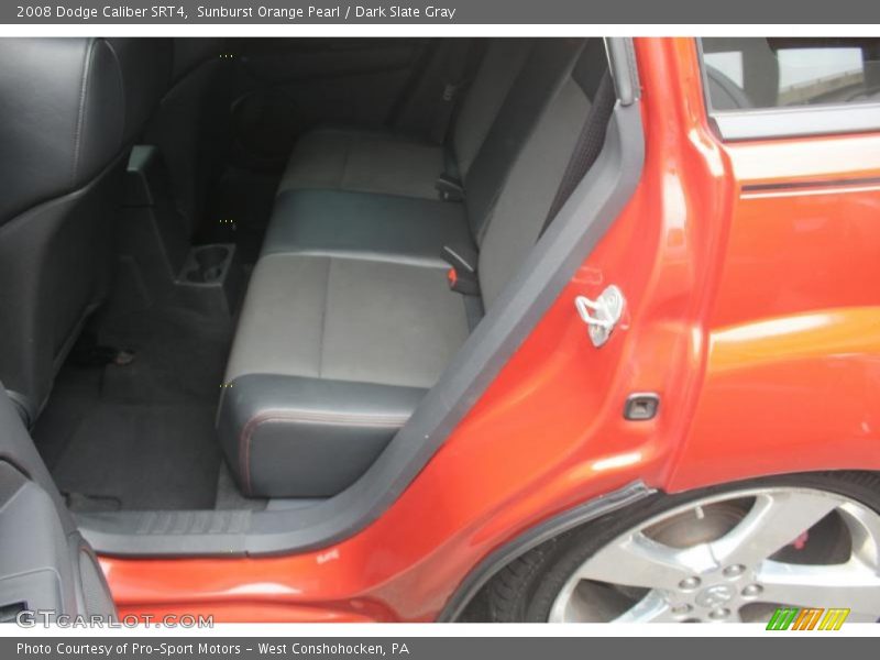 Sunburst Orange Pearl / Dark Slate Gray 2008 Dodge Caliber SRT4