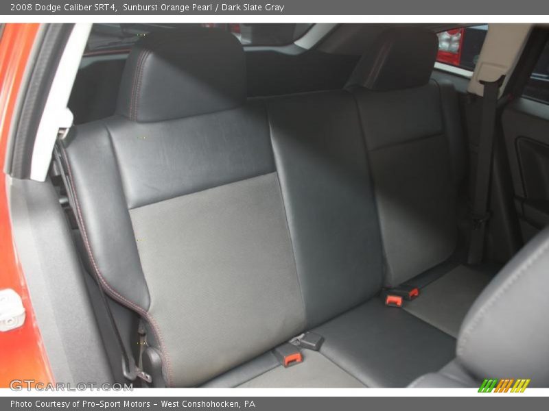 Sunburst Orange Pearl / Dark Slate Gray 2008 Dodge Caliber SRT4